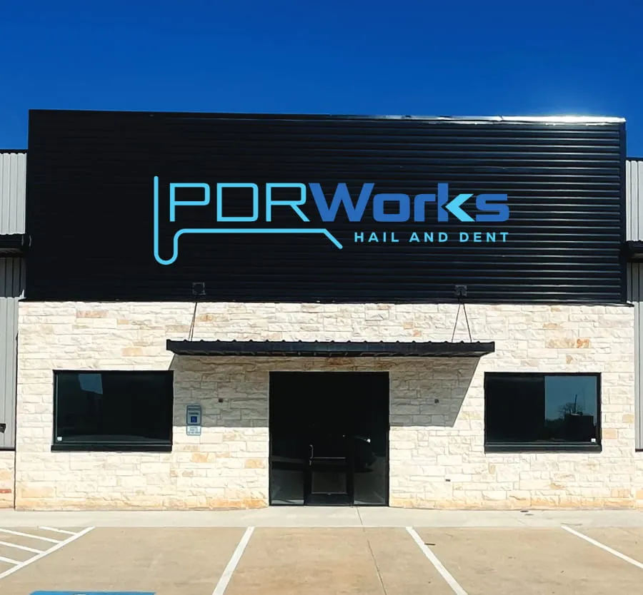 PDR Works Hail and Dent storefront building